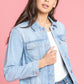 Light Blue Classic Denim Jacket