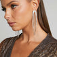 Tyanne waterfall Crystal Earrings