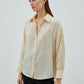 Marshmallow Beige Silk Shirt