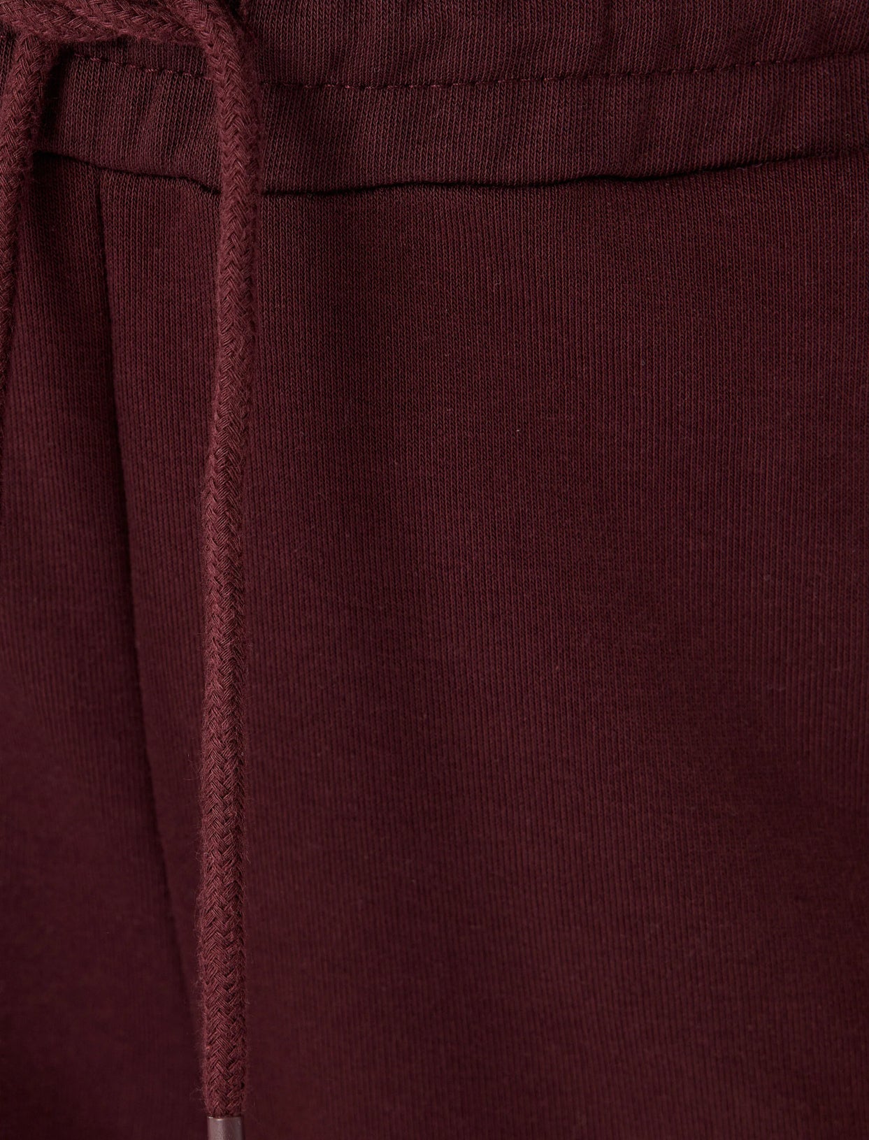 Maroon Wide Leg Warm Trouser