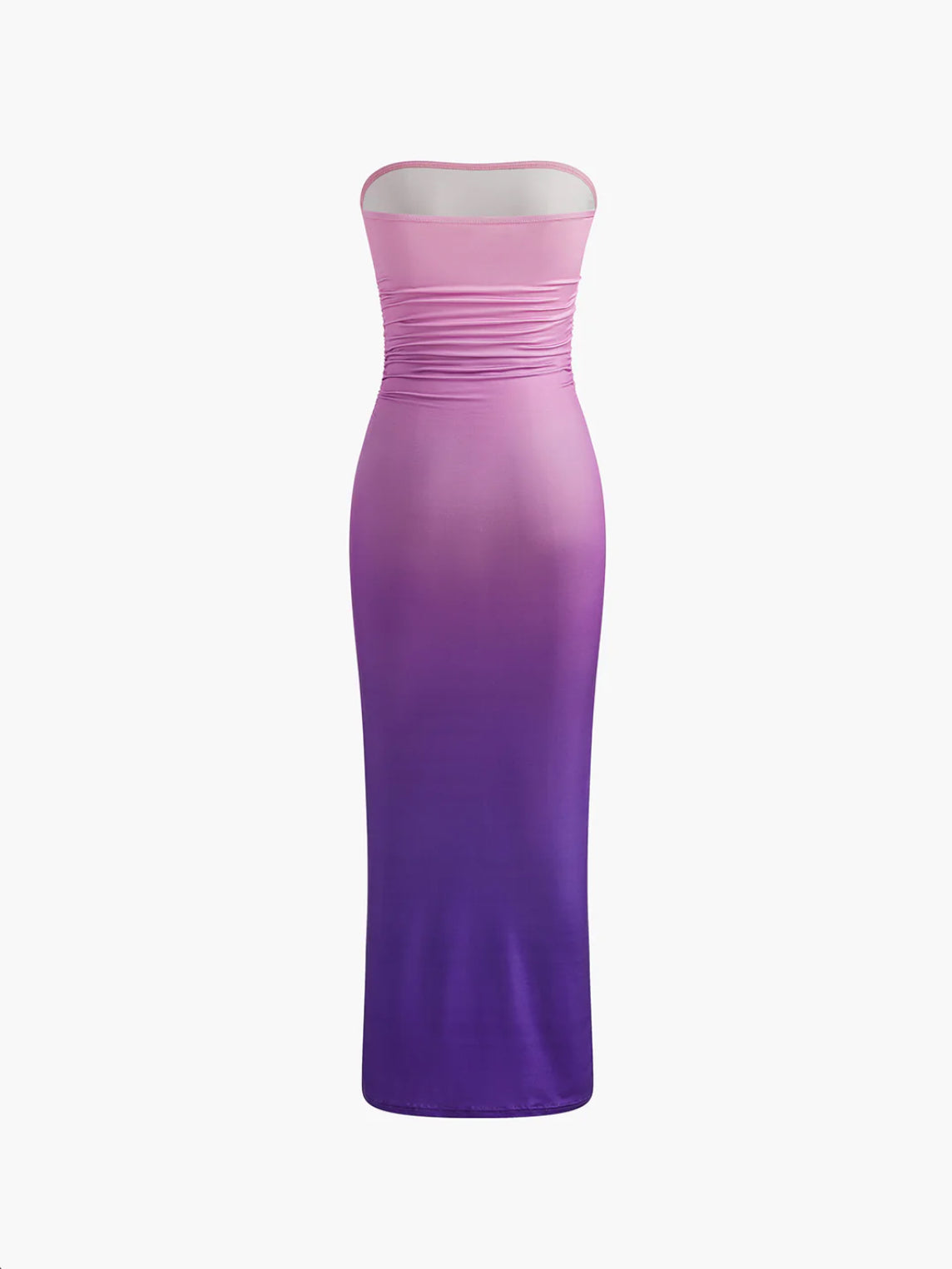 Purple Ombre Bodycon Tube Dress