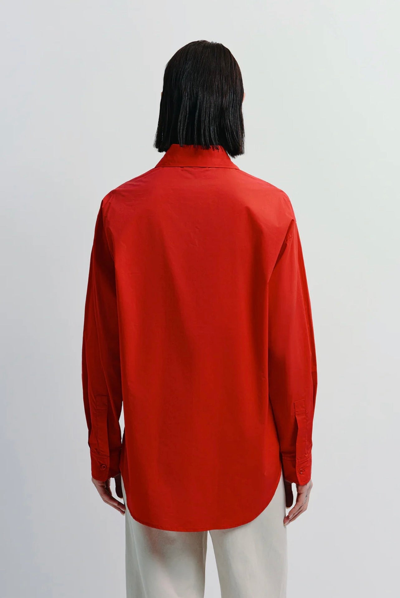 Red Premium Cotton Shirt