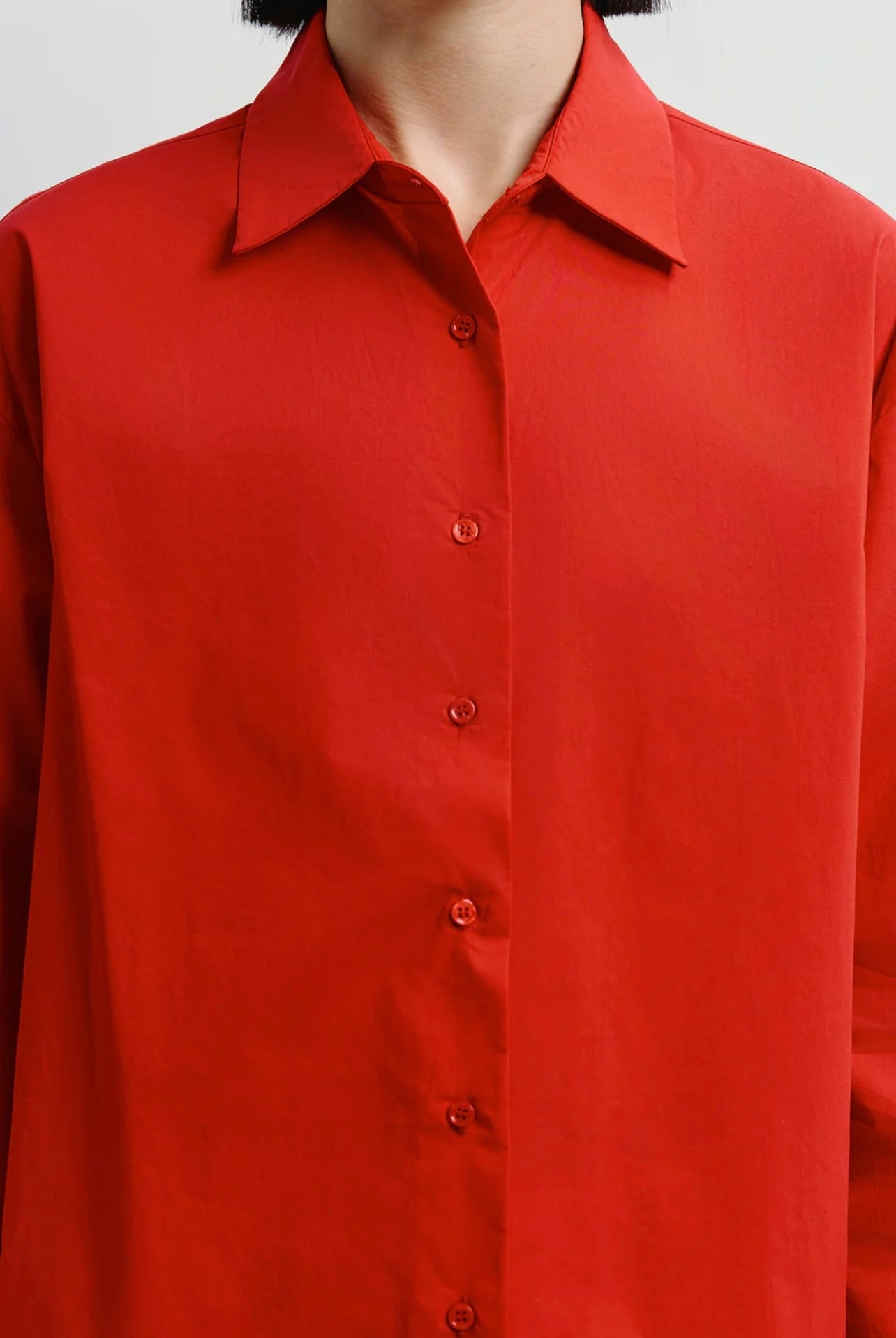 Red Premium Cotton Shirt