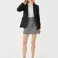 Siofra Black Buttoned Blazer