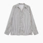 White Pinstriped Buttoned Shirt