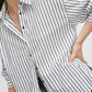 White Striped Cotton Shirt