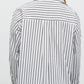 White Striped Cotton Shirt