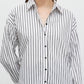 White Striped Cotton Shirt