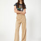 Wild Apricot Wide Leg Trouser