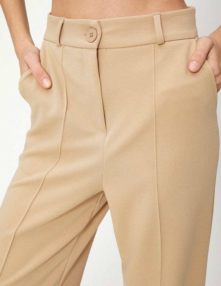 Wild Apricot Wide Leg Trouser