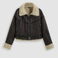 brown-faux-leather-shearling-biker-jacket-women-full-sleeves-zipper-kochila-couture-img-1