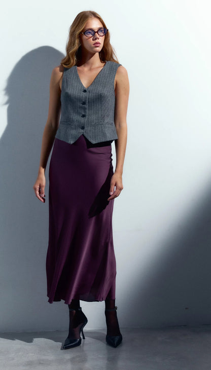 burgundy-satin-mermaid-long-skirt-3