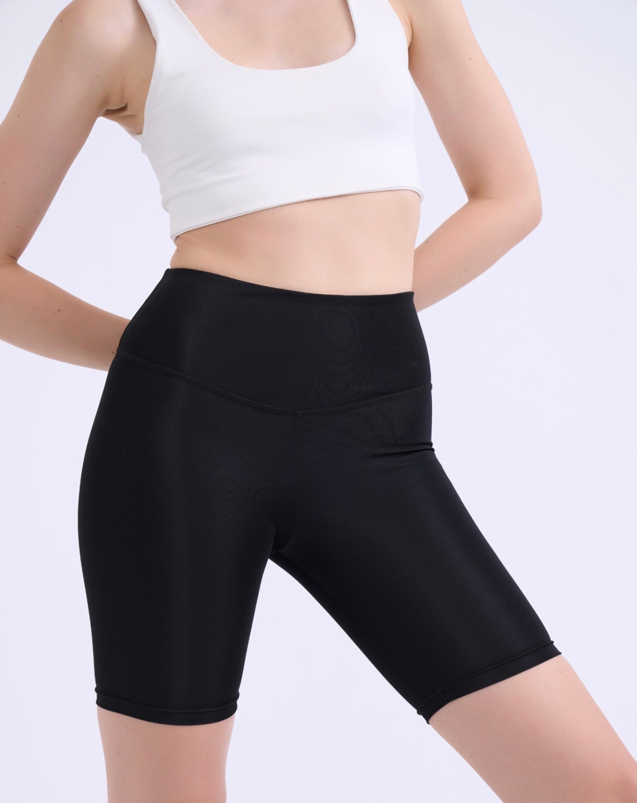 Eilish Black Biker Shorts