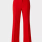 hot-red-slit-hem-flared-trouser