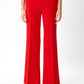 hot-red-slit-hem-flared-trouser