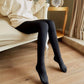 Black Second Skin Fleece Stockings