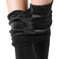 Black Second Skin Fleece Stockings