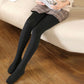 Black Second Skin Fleece Stockings