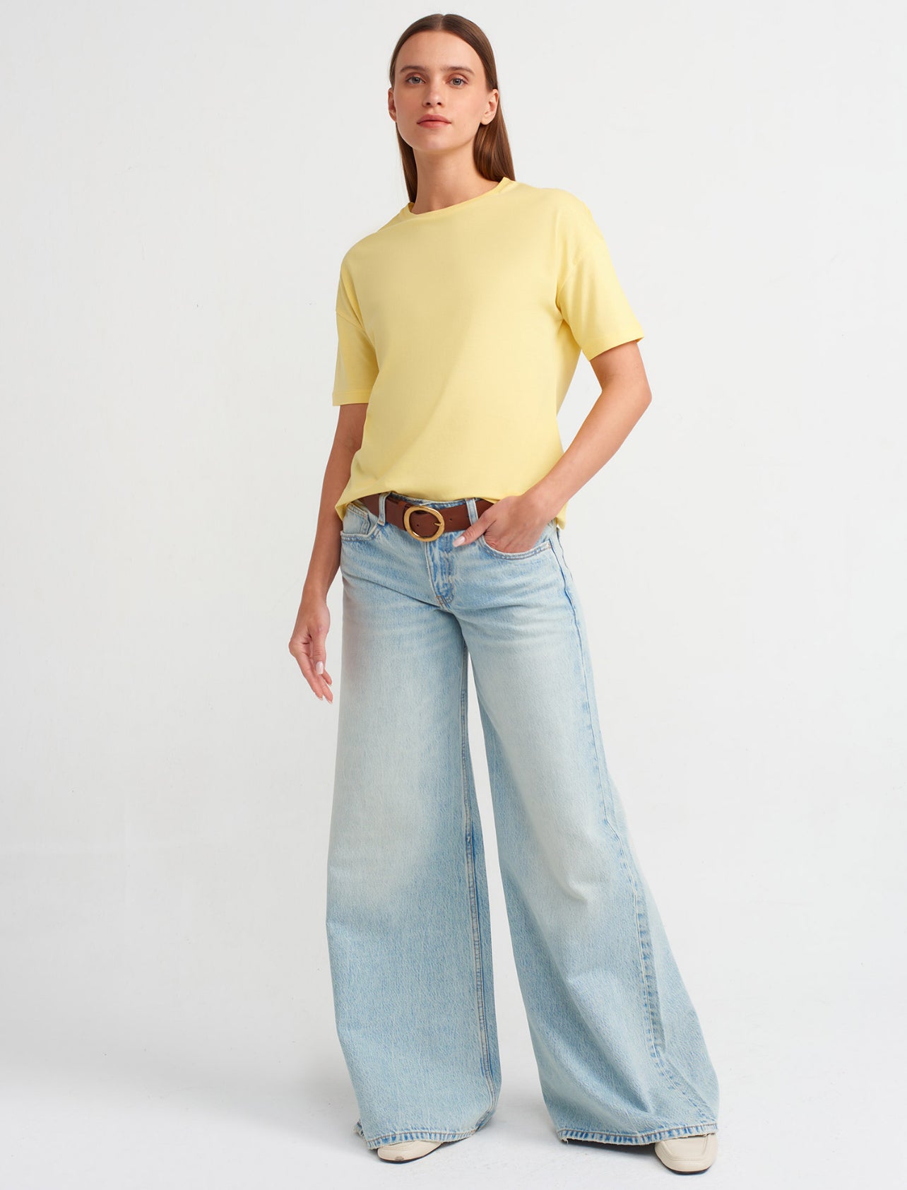 light-yellow-classic-cotton-tshirt