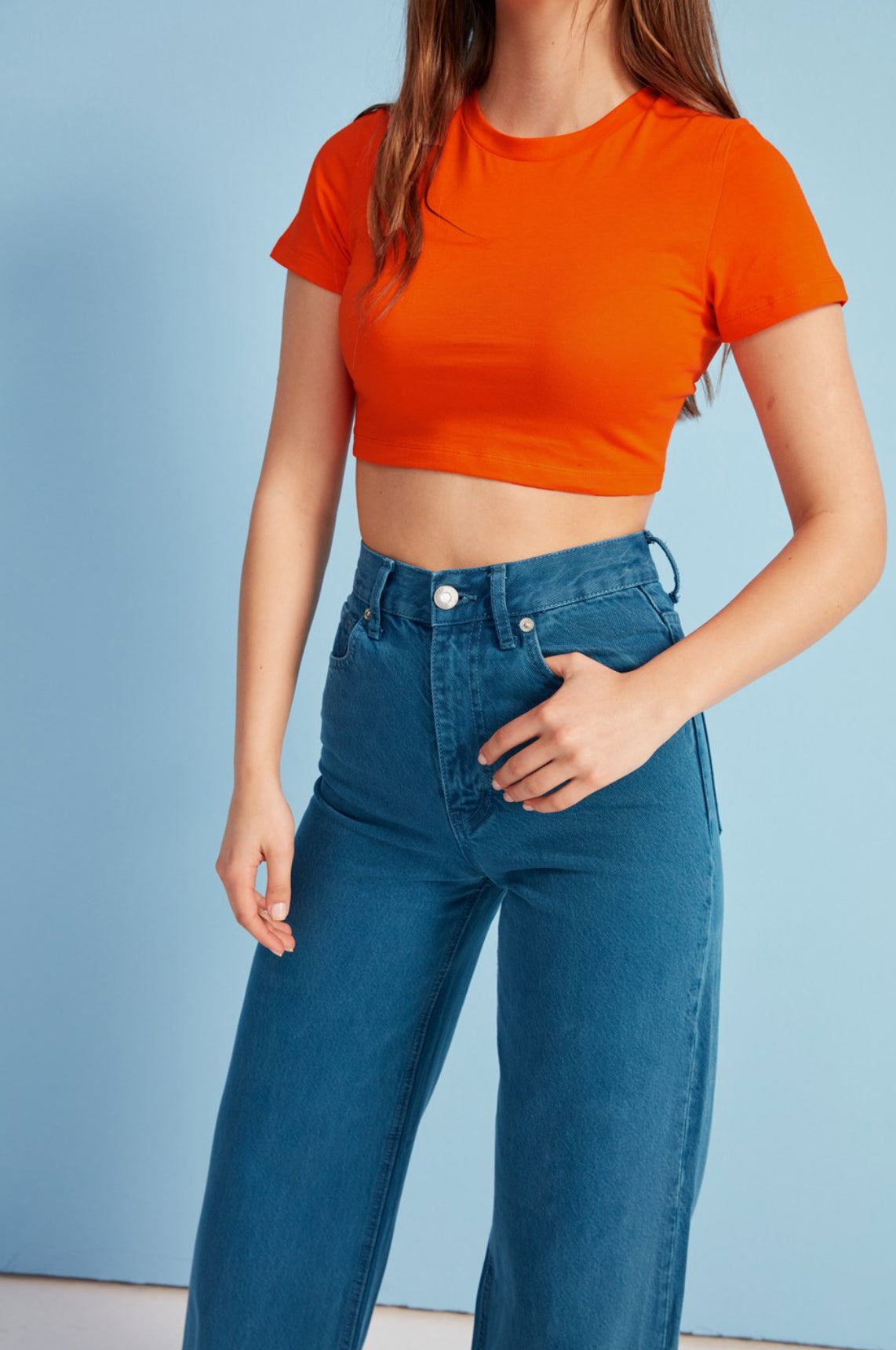 orange-cotton-crop-top