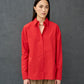 red-oversized-full-sleeves-shirt-kochila-couture-img-2