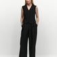 Rowan Black Tailored Korean Trouser