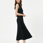 signature-black-pleated-midi-skirt