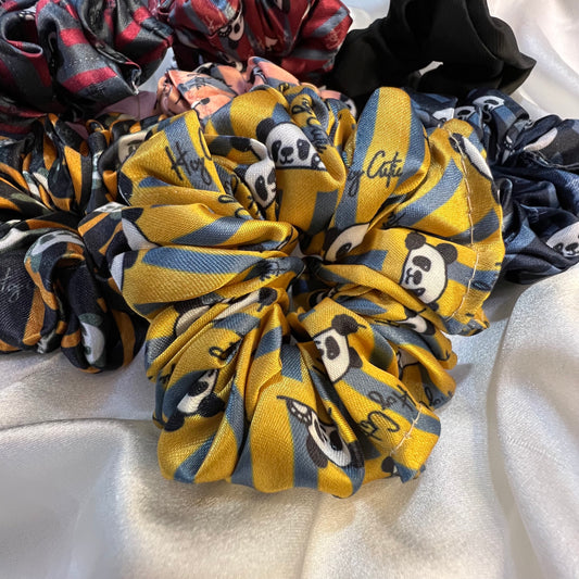 Bella Satin Scrunchies (Set of 2)