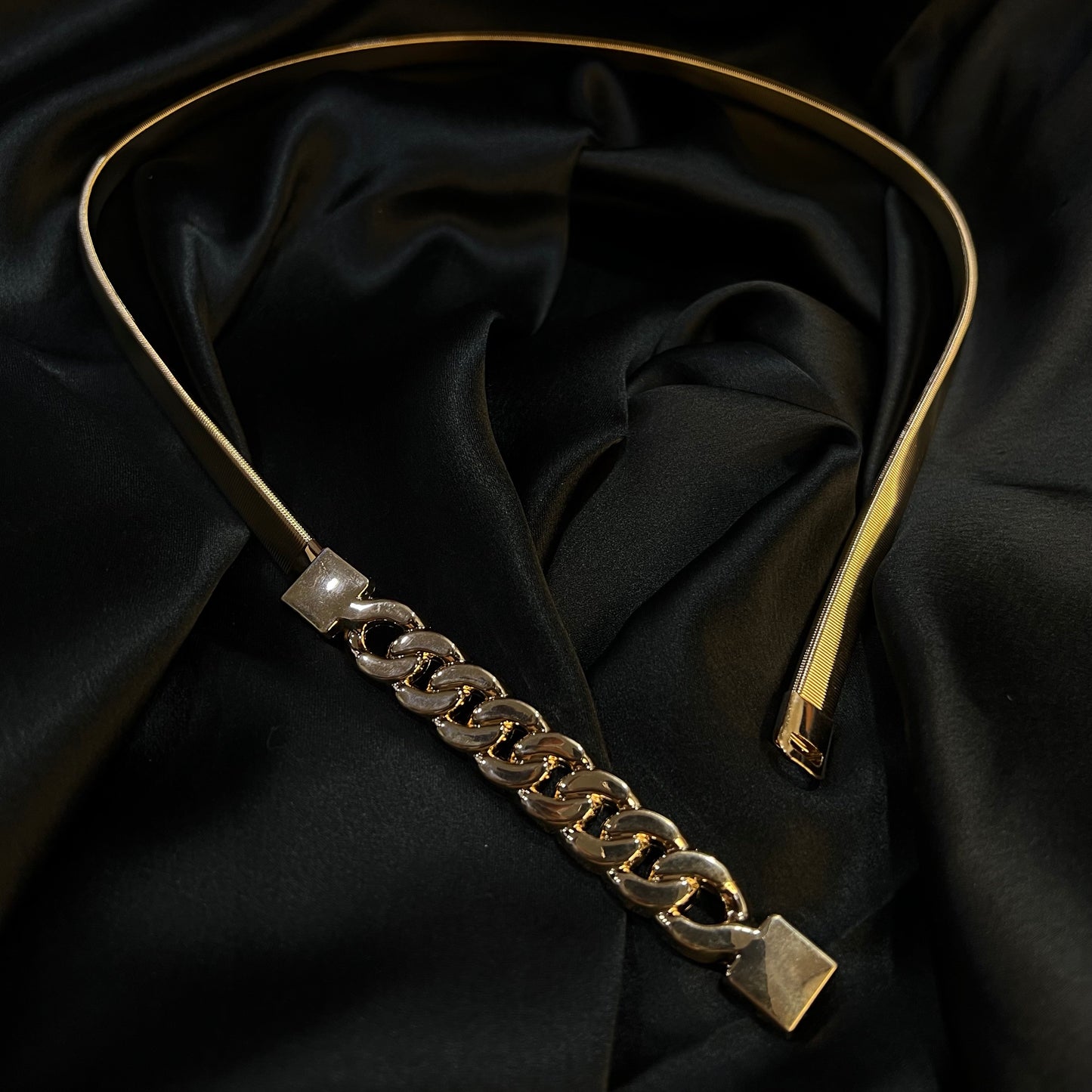 Gold Chained Waist Belt