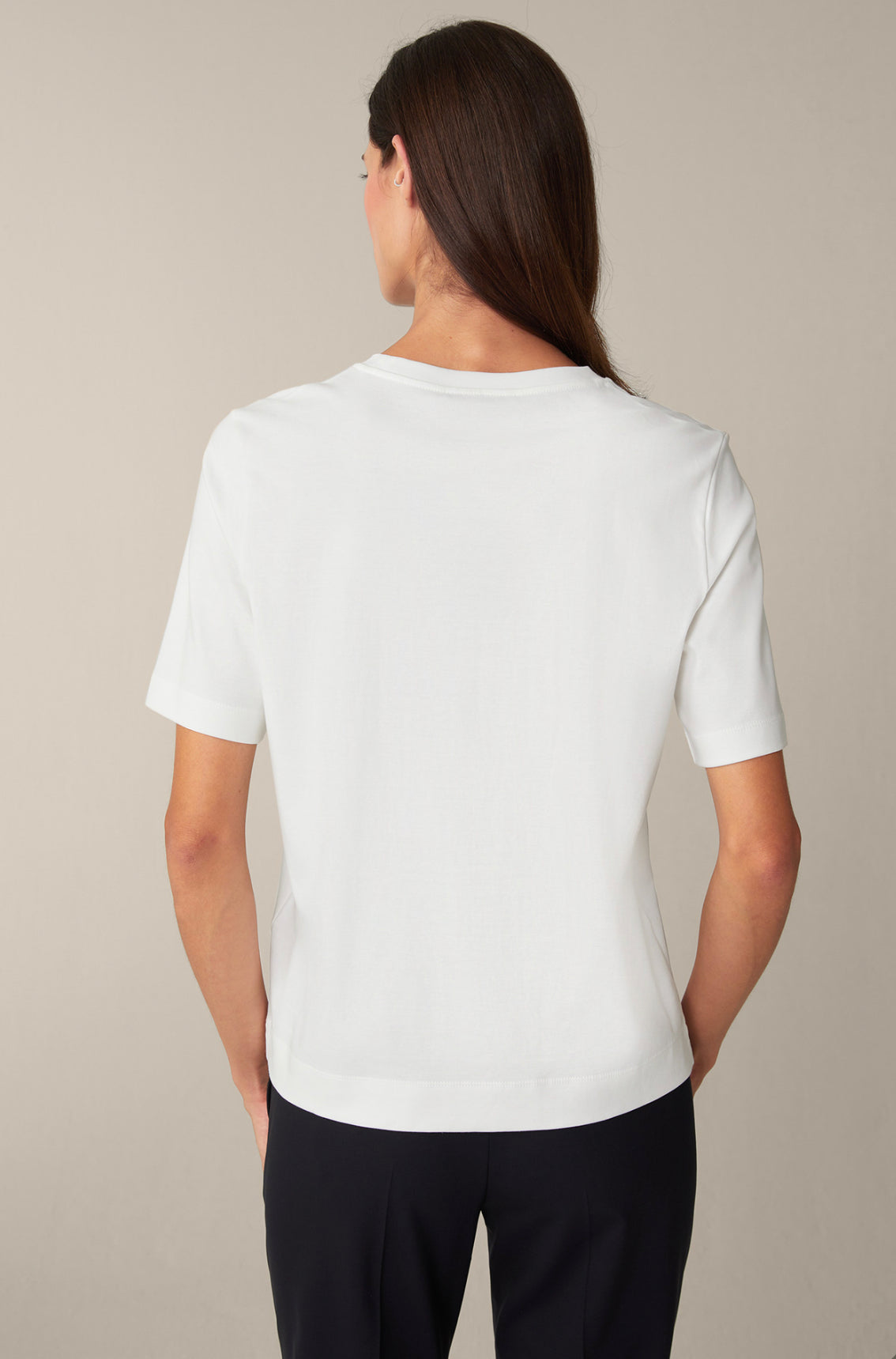 White Organic Cotton Tshirt