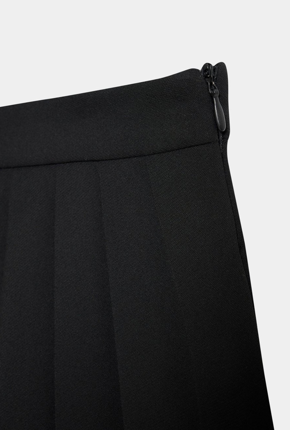 Black Pleated Skirt