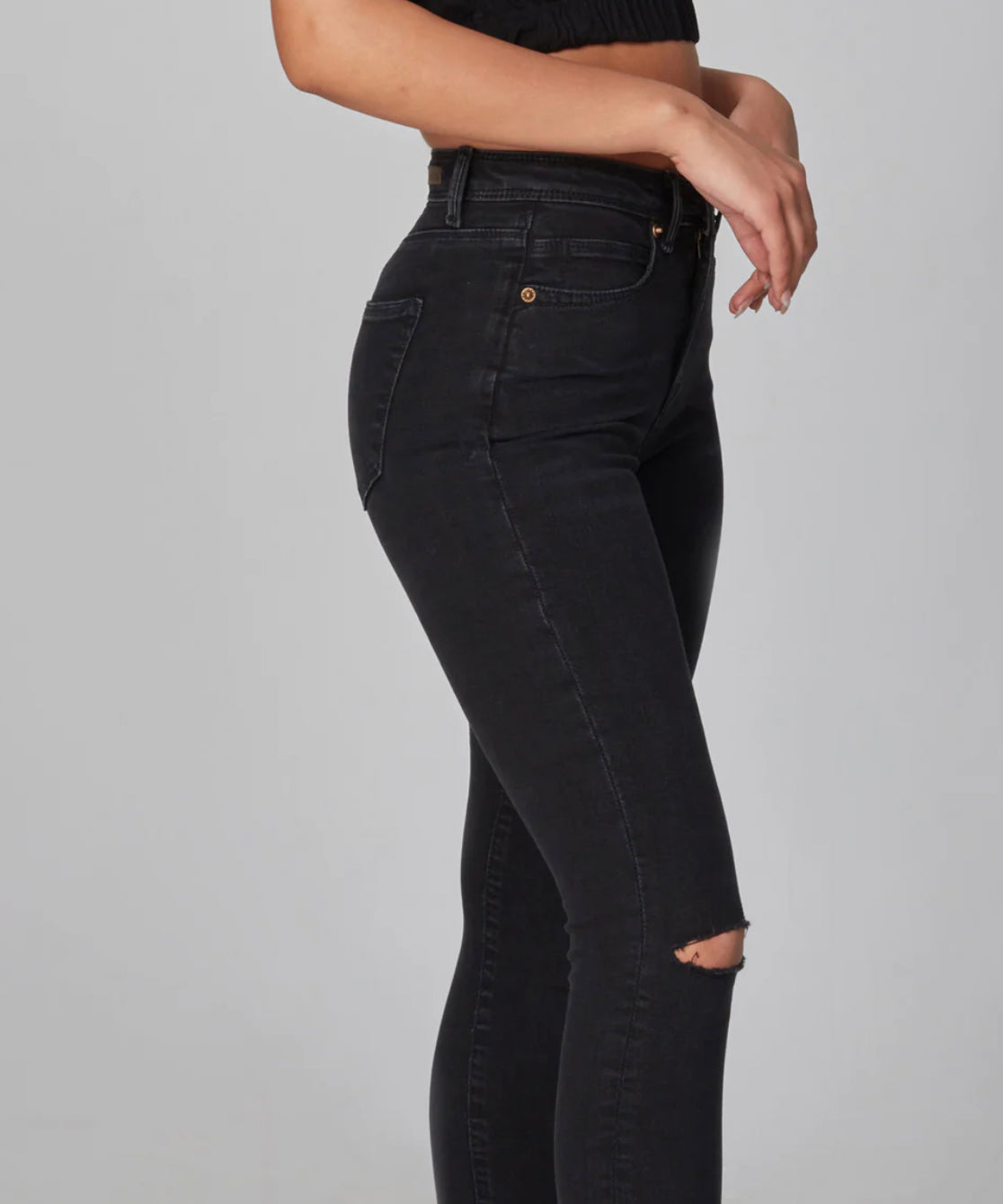 Smoky Black Slim Jeans