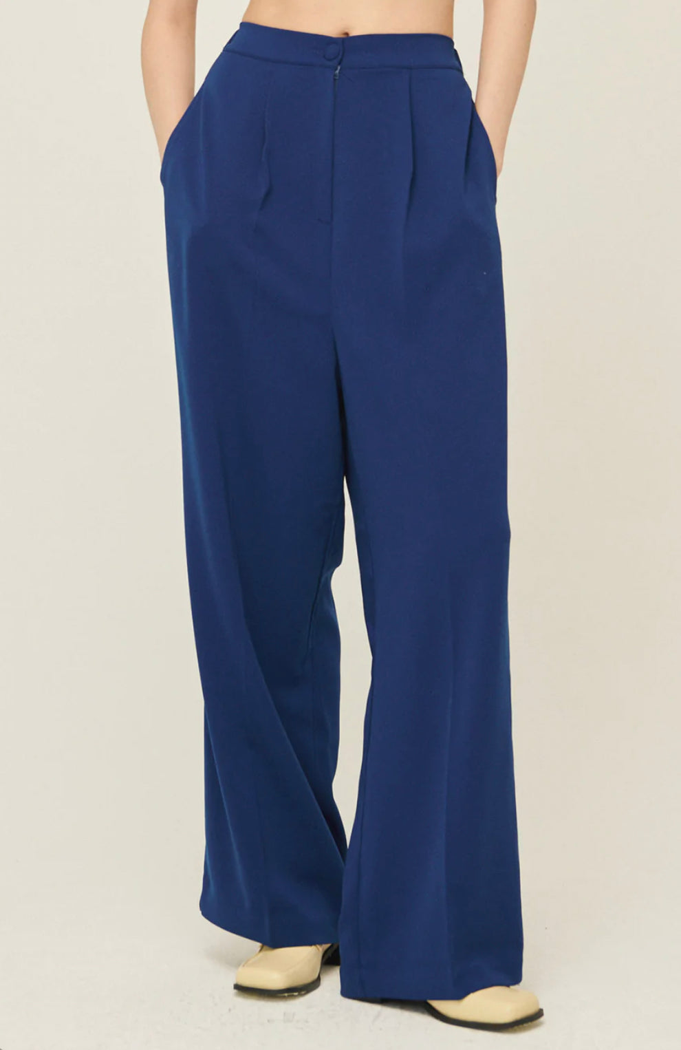 Blue Tailored Trouser