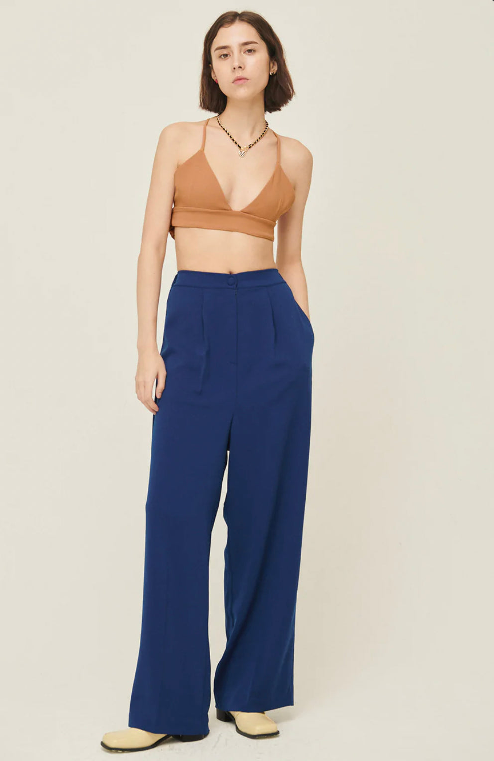 Blue Tailored Trouser