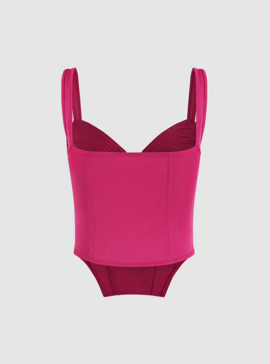 Fuchsia Pink Corset Top