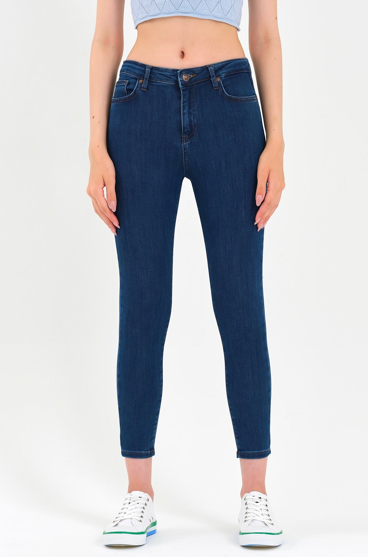 Oxford Blue Skinny Fit Jeans