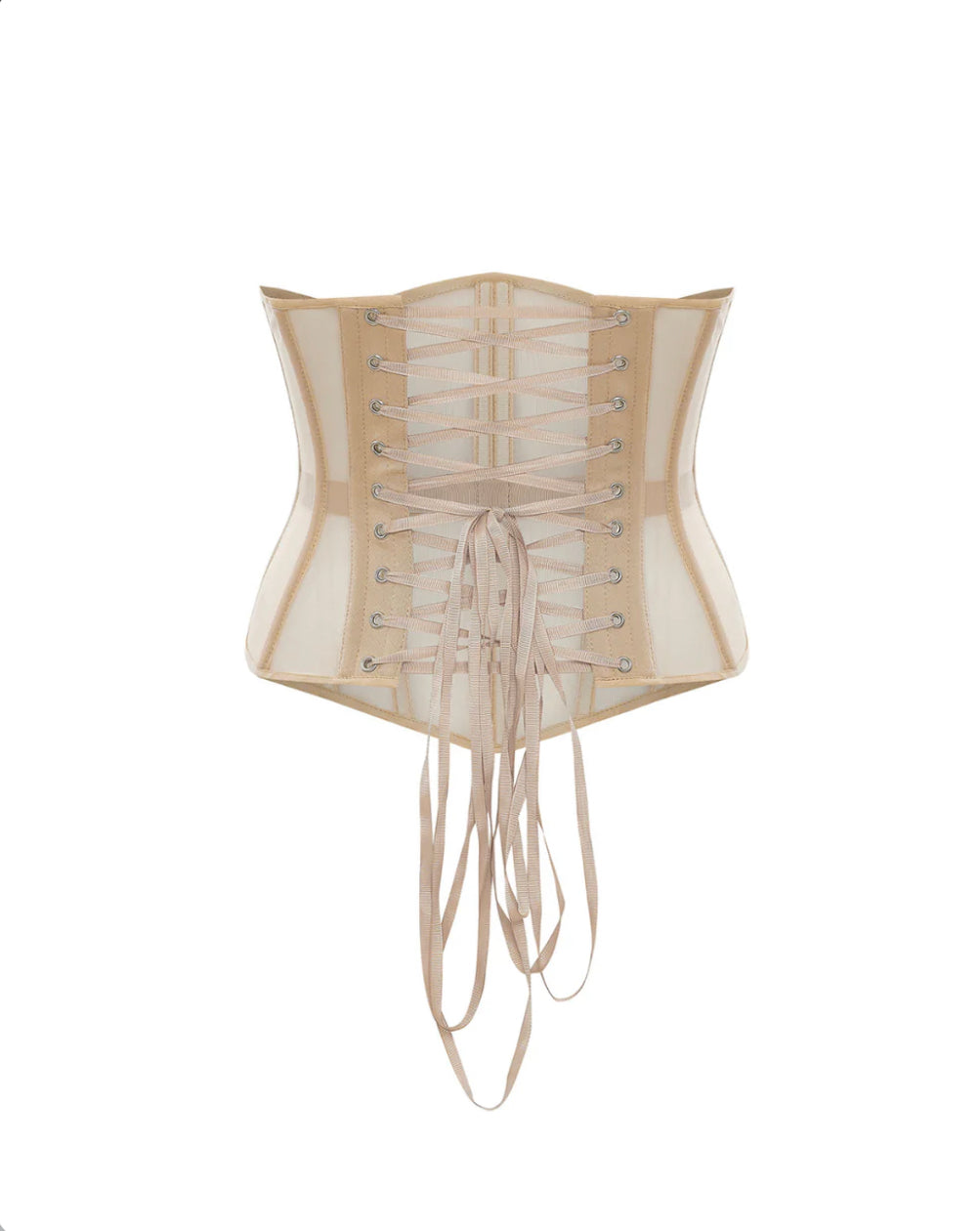 Beige Boning Corset