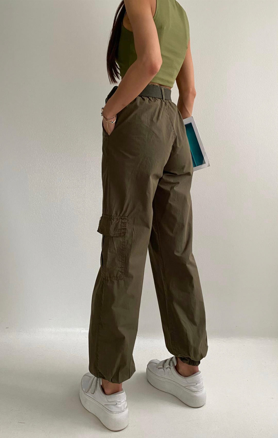 Classic Olive Cargo Trousers