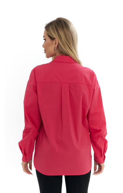 Power Pink Cotton Shirt