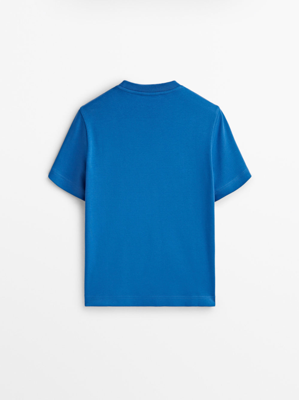 Ocean Blue Cotton Tshirt