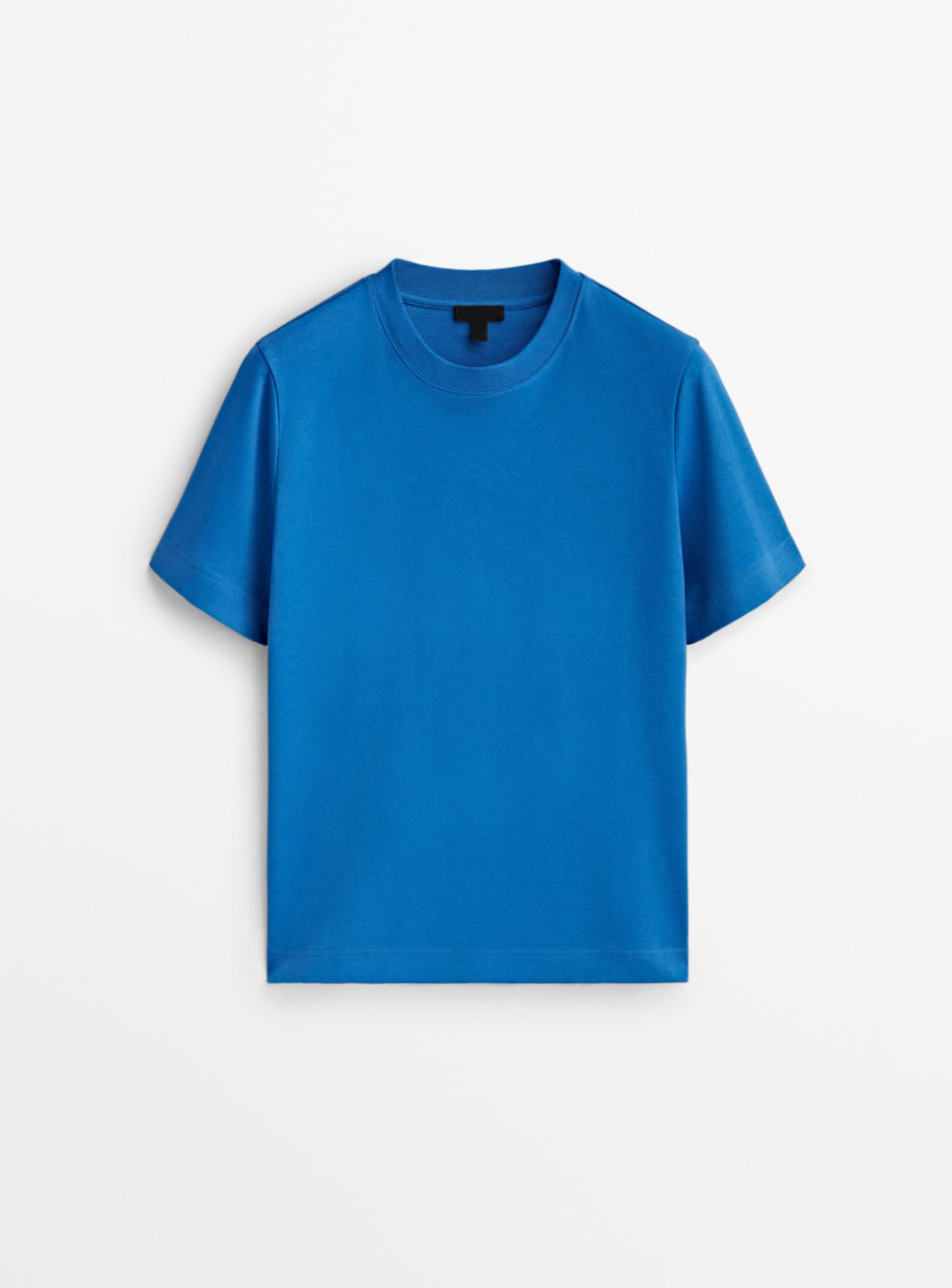 Ocean Blue Cotton Tshirt