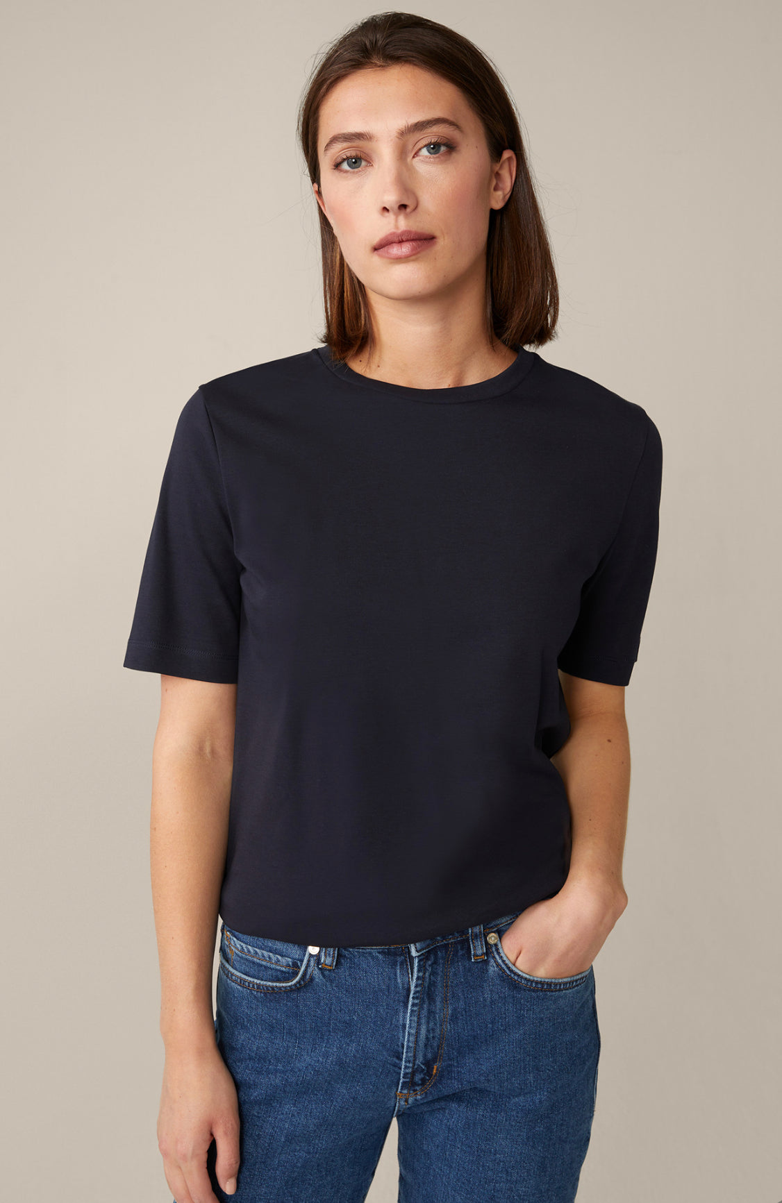 Black Organic Cotton Tshirt