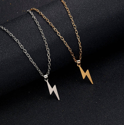 Electric Lightning Bolt Necklace